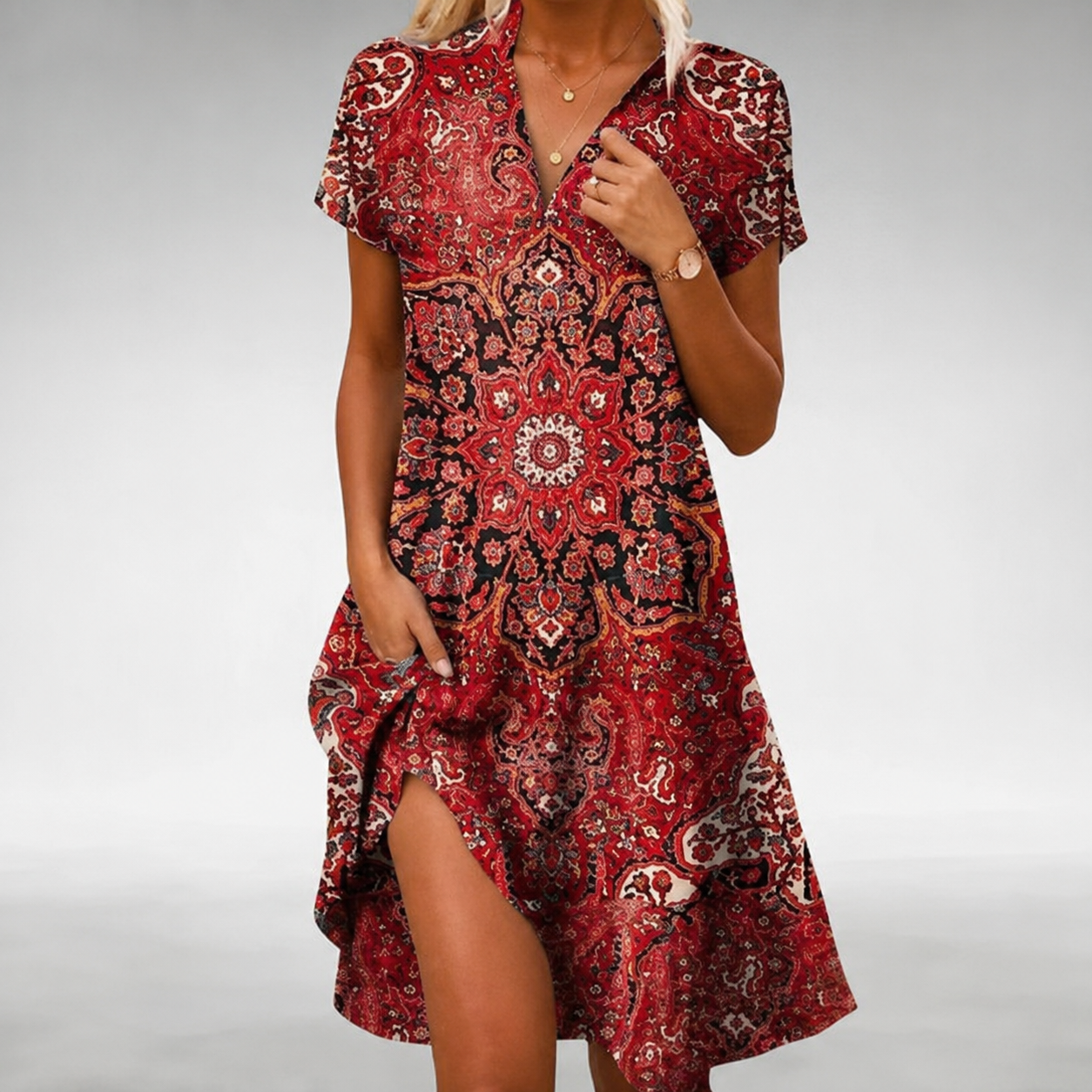 Colette | Comfort Midi Jurk