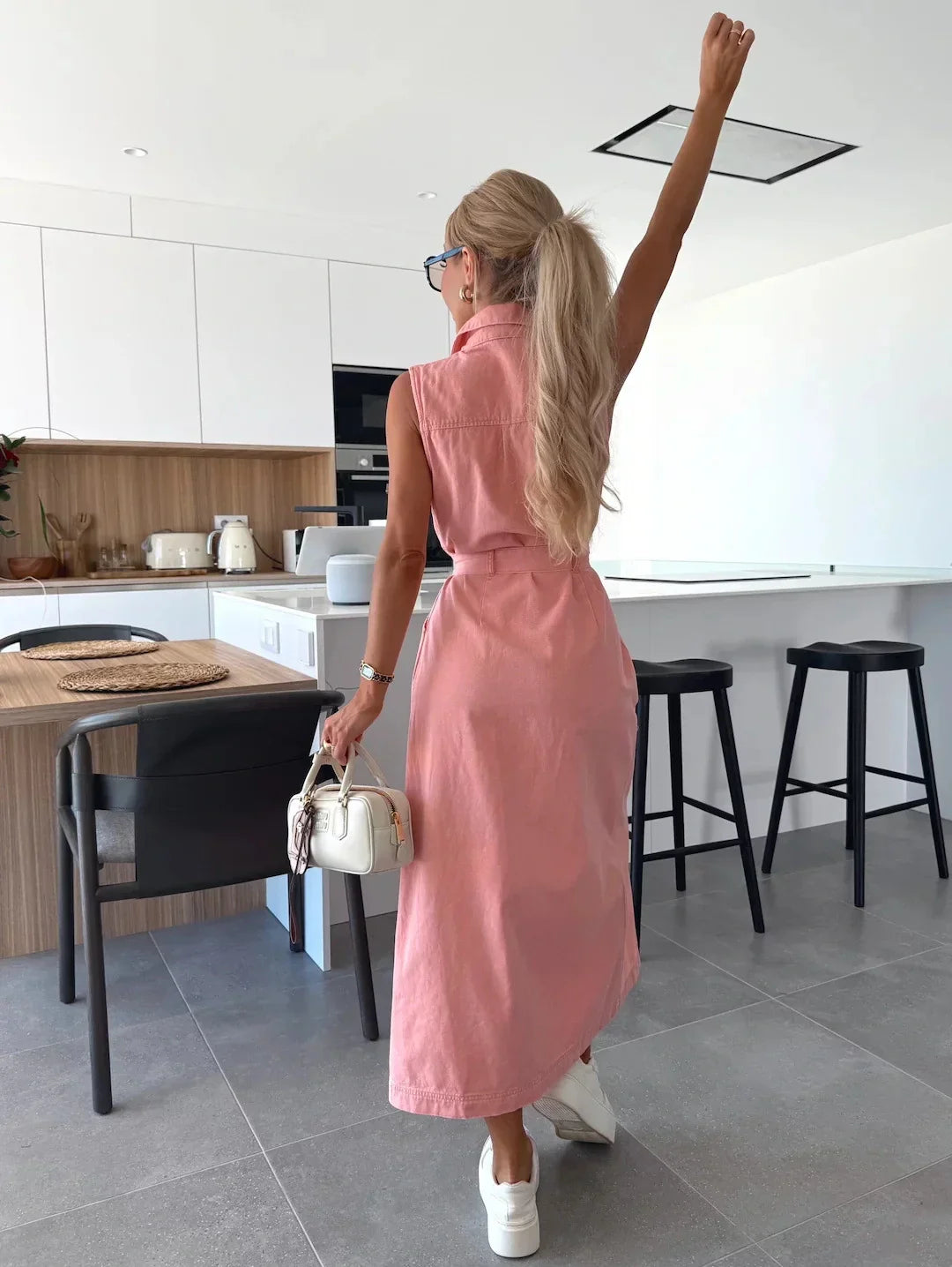 Sylvia | Maxi Denim Jurk