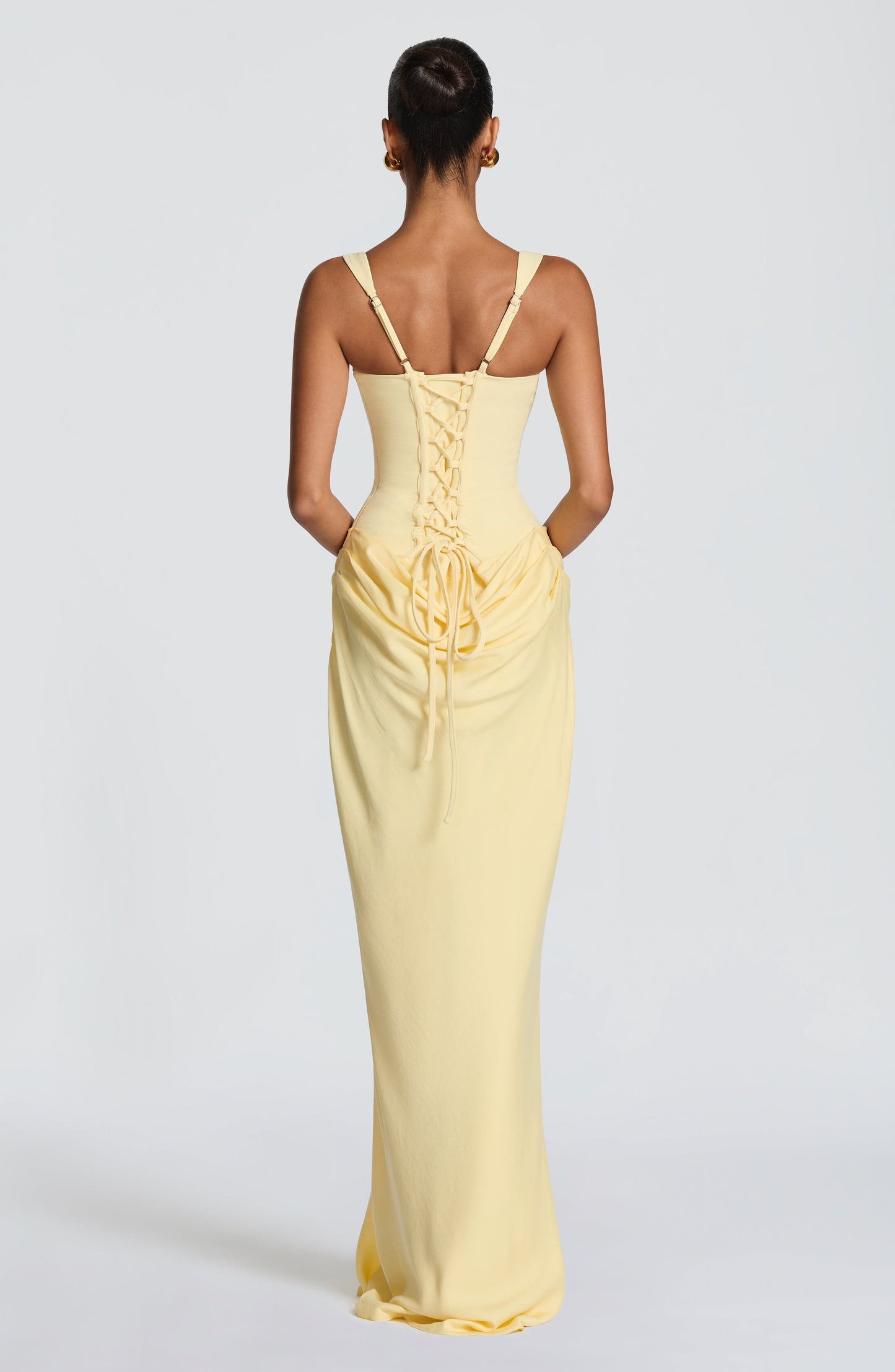 Isabella Maxi Dress - Lemon