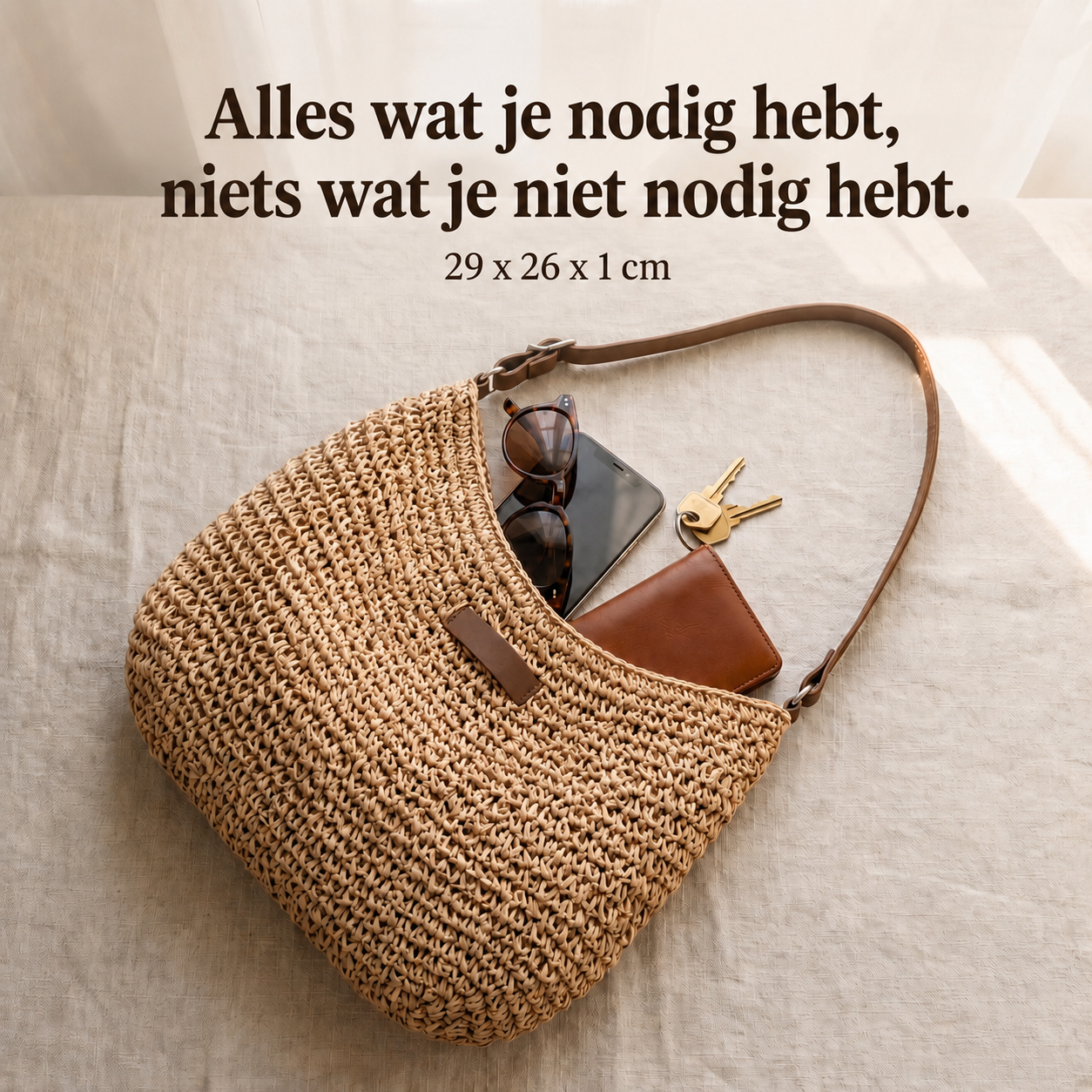 Amara | Gevlochten City Bag