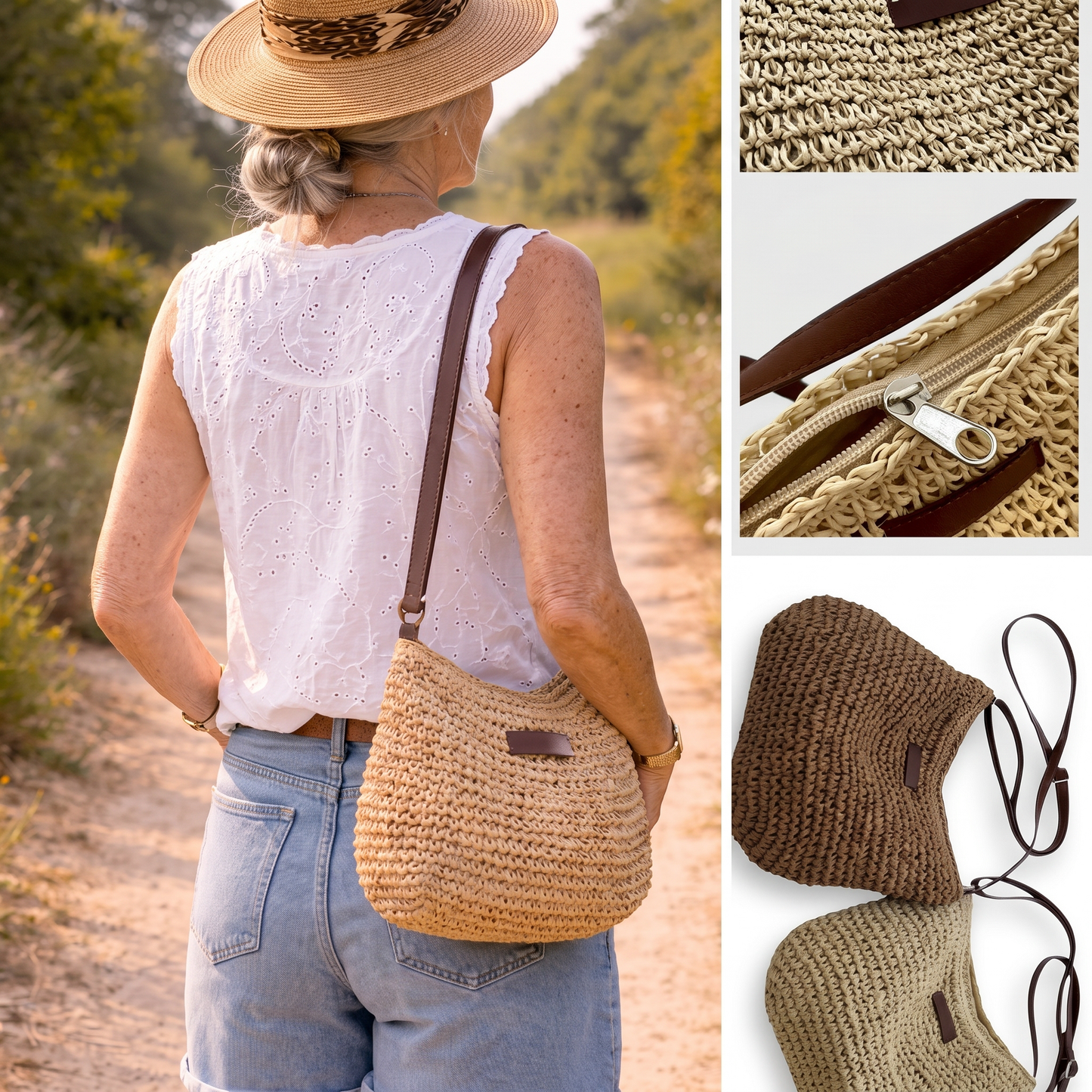 Amara | Gevlochten City Bag
